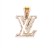 Златен медальон Vuitton 4,14гр. 14кр. проба:585 модел:16534-3