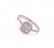 Златен дамски пръстен с диаманти 0,36Ct. чистота:SI  размер:54 модел:42556-1