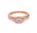 Златен дамски пръстен 2,75гр. размер:53 14кр. проба:585 модел:34394-4