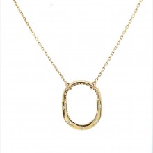 Златно колие Tiffany 3,94гр. 44см. 14кр. проба:585 модел:23132-4