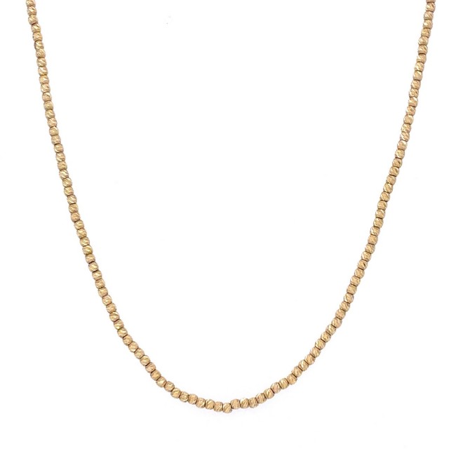 Златнo колие 6,03гр. 43,0см. 14кр. проба:585 модел:42931-2
