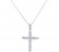 Златнo колие с диаманти 0,96Ct. чистота:SI 42см. модел:42559-1