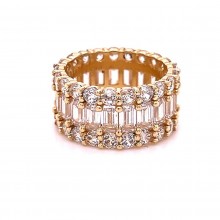 Златен дамски пръстен Boucheron 11,72гр. размер:55 14кр. проба:585 модел:36267-6
