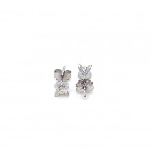 Златни обеци с диаманти 0,24Ct. чистота:SI модел:42901-1