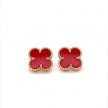 Златни обеци Cleef 4,43гр. 14кр. проба:585 модел:22475-5