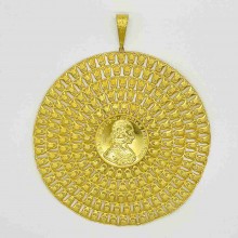 Златен медальон 29,98гр. 14кр. проба:585 модел:19028-1