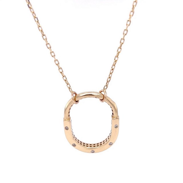 Златно колие Tiffany 3,94гр. 44см. 14кр. проба:585 модел:23132-4
