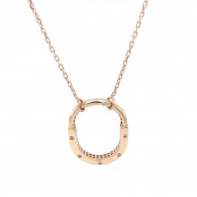 Златно колие Tiffany 3,94гр. 44см. 14кр. проба:585 модел:23132-4