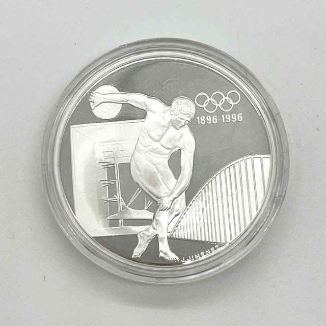 Сребърна монета 33,63гр. 100г. Олимпиада 