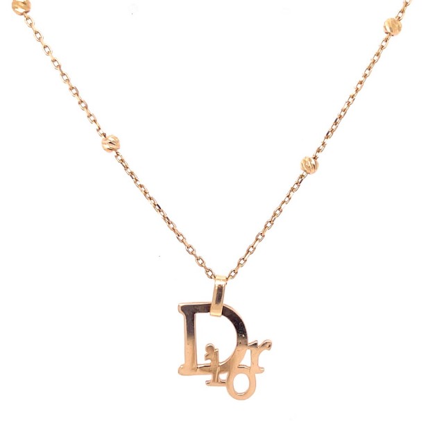 Златнo колие Dior 4,56гр. 42,0см. 14кр. проба:585 модел:32156-3