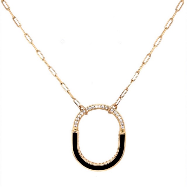 Златно колие Tiffany 7,05гр. 42см. 14кр. проба:585 модел:23135-6