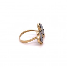 Златен дамски пръстен Cleef 4,95гр. размер:59 14кр. проба:585 модел:750-5