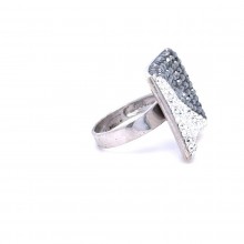 Сребърен дамски пръстен 9.68гр. размер:52 проба:925 модел:41942-2