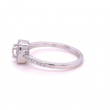 Златен дамски пръстен с диаманти 0,45Ct. чистота:SI  размер:54 модел:42560-1