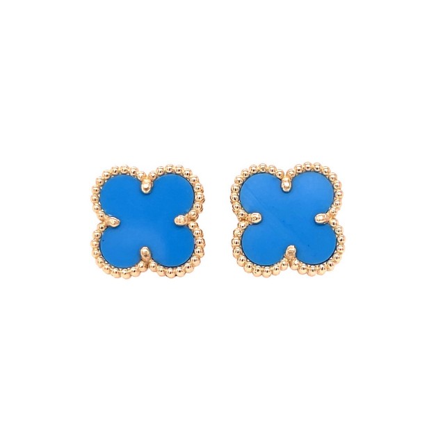 Златни обеци Cleef 4,35гр. 14кр. проба:585 модел:32151-3
