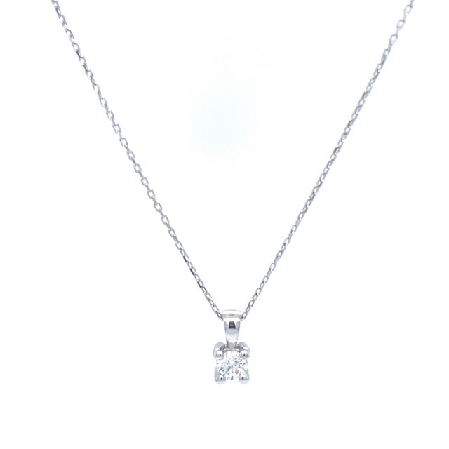 Златнo колие с диаманти 0,17Ct. чистота:SI 50см. модел:42920-1