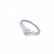 Златен дамски пръстен с диамант 0,29Ct. чистота:SI размер:53 модел:42928-1